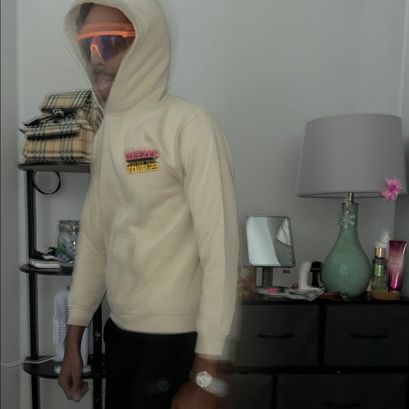 Tan Weezer ‘23 tour sweatshirt (UNISEX) - Picture 8 of 9